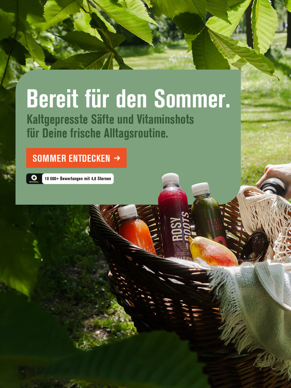 Drei Frauen mit Kale&Me Säften – Aktion zum Weltfrauentag