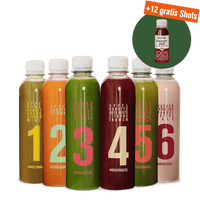 Frucht und Gemüse Säfte und Beeren Shot