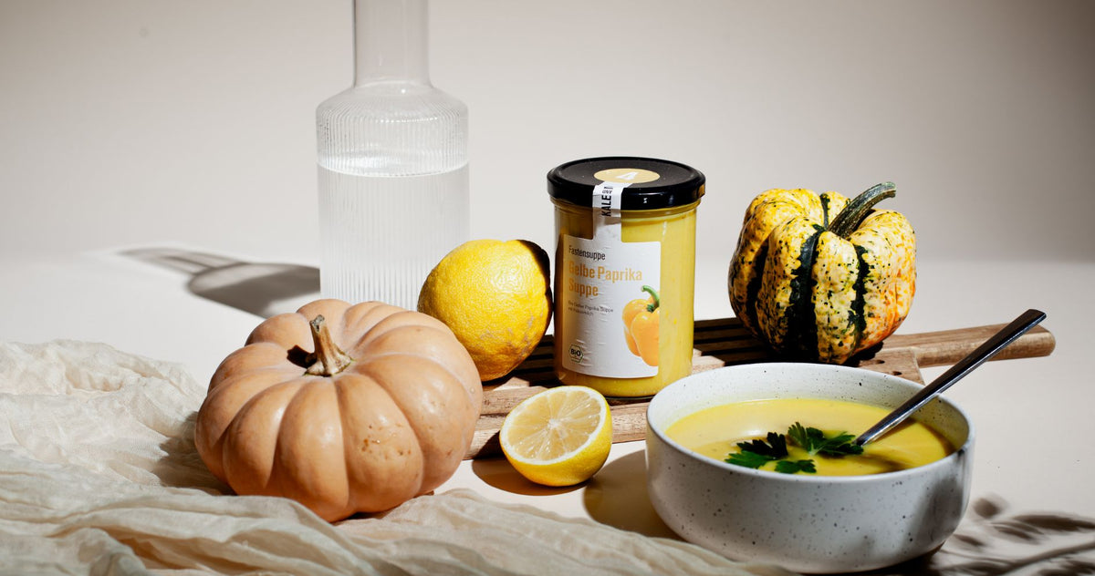 Gelbe Paprika Suppe