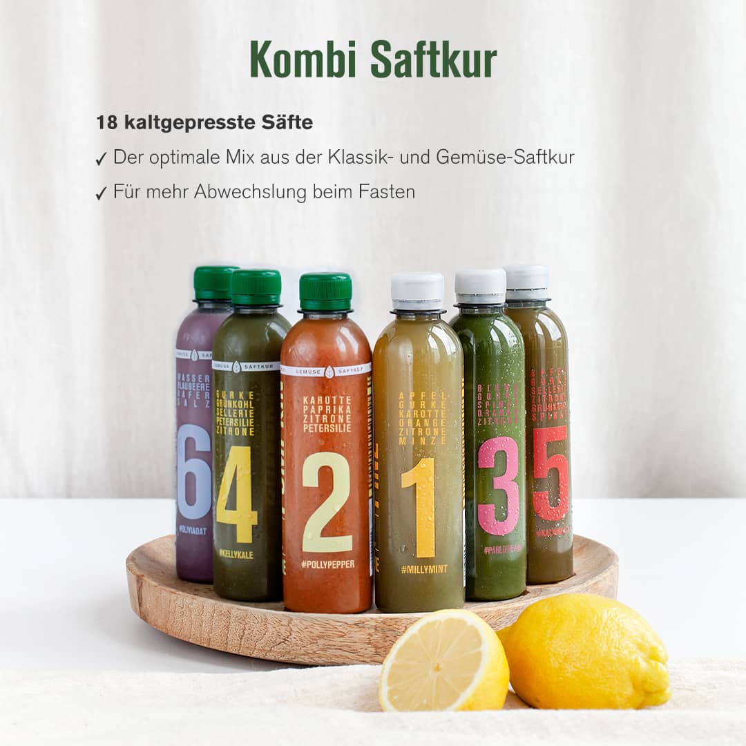 3 Tage Kombi Saftkur USPs