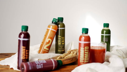 Kale&Me rPET recyclete Flasche warum sie Vitamine schützt 