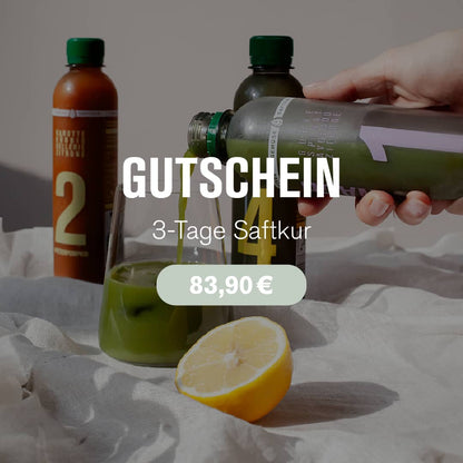 Saftkur Gutschein