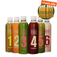 Saftkur inklusive gratis Billy Basil