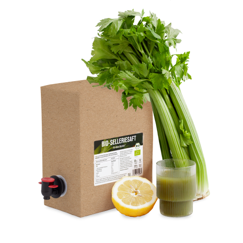 Sellerie BIB mit Rohstoffen