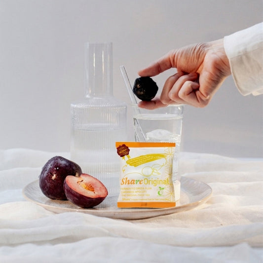 Fermentierte Pflaume
