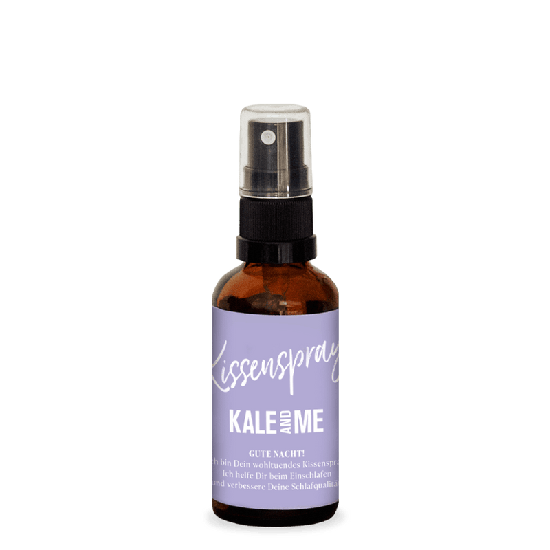 Lavendel Kissenspray für beruhigenden Schlaf und entspannte Abendroutine.