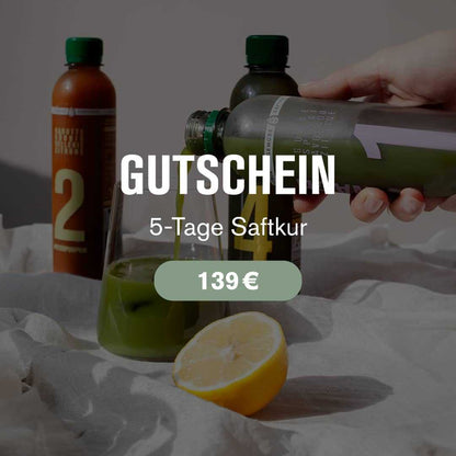 Saftkur Gutschein