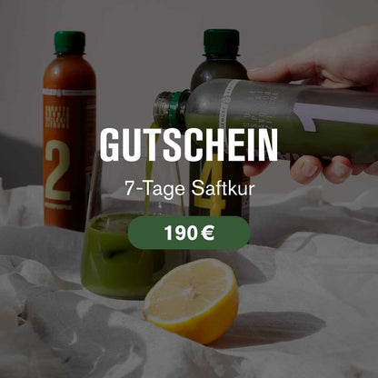 Saftkur Gutschein